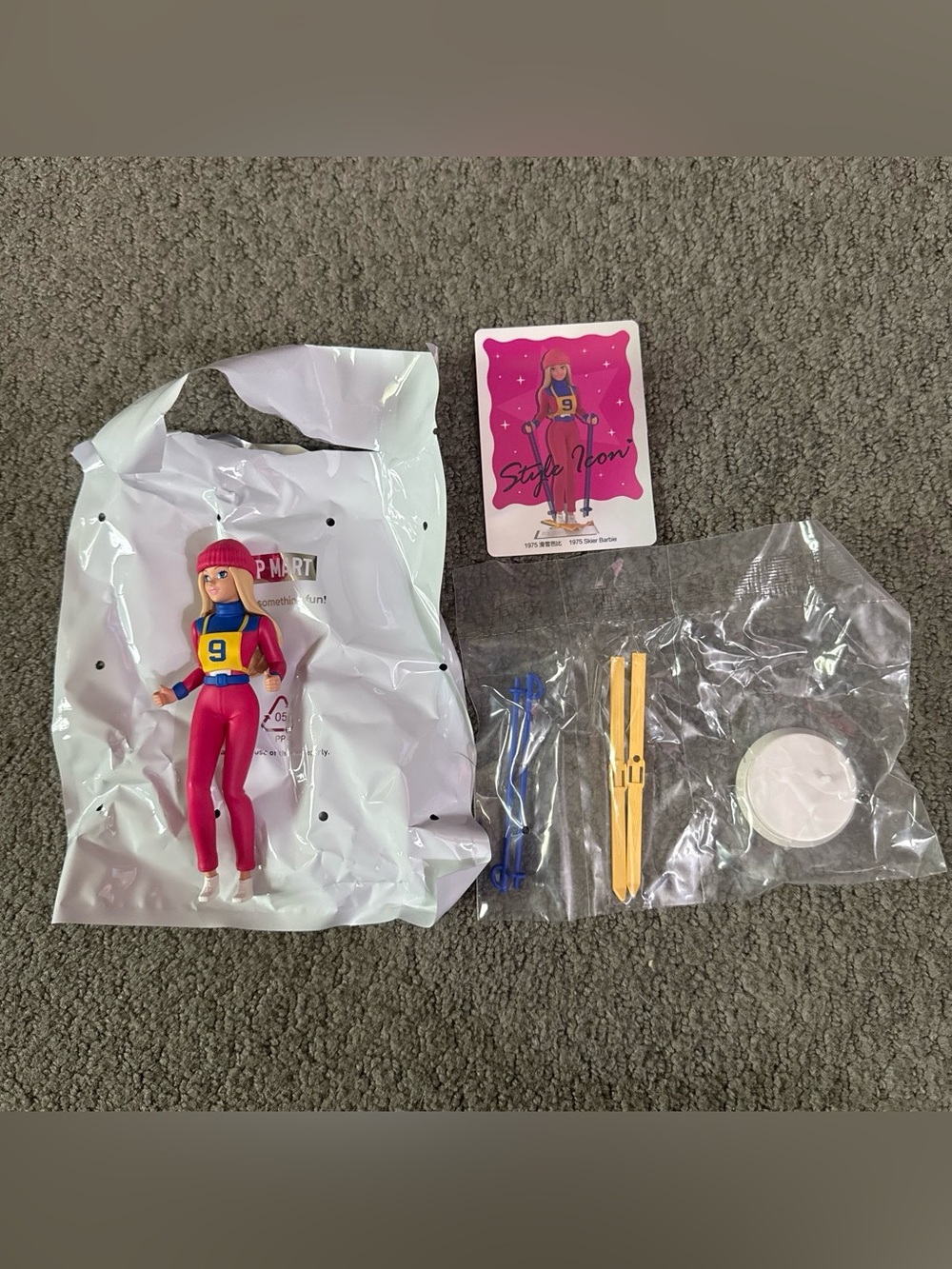 Pop Mart Barbie Style Icon 1975 Skier Barbie